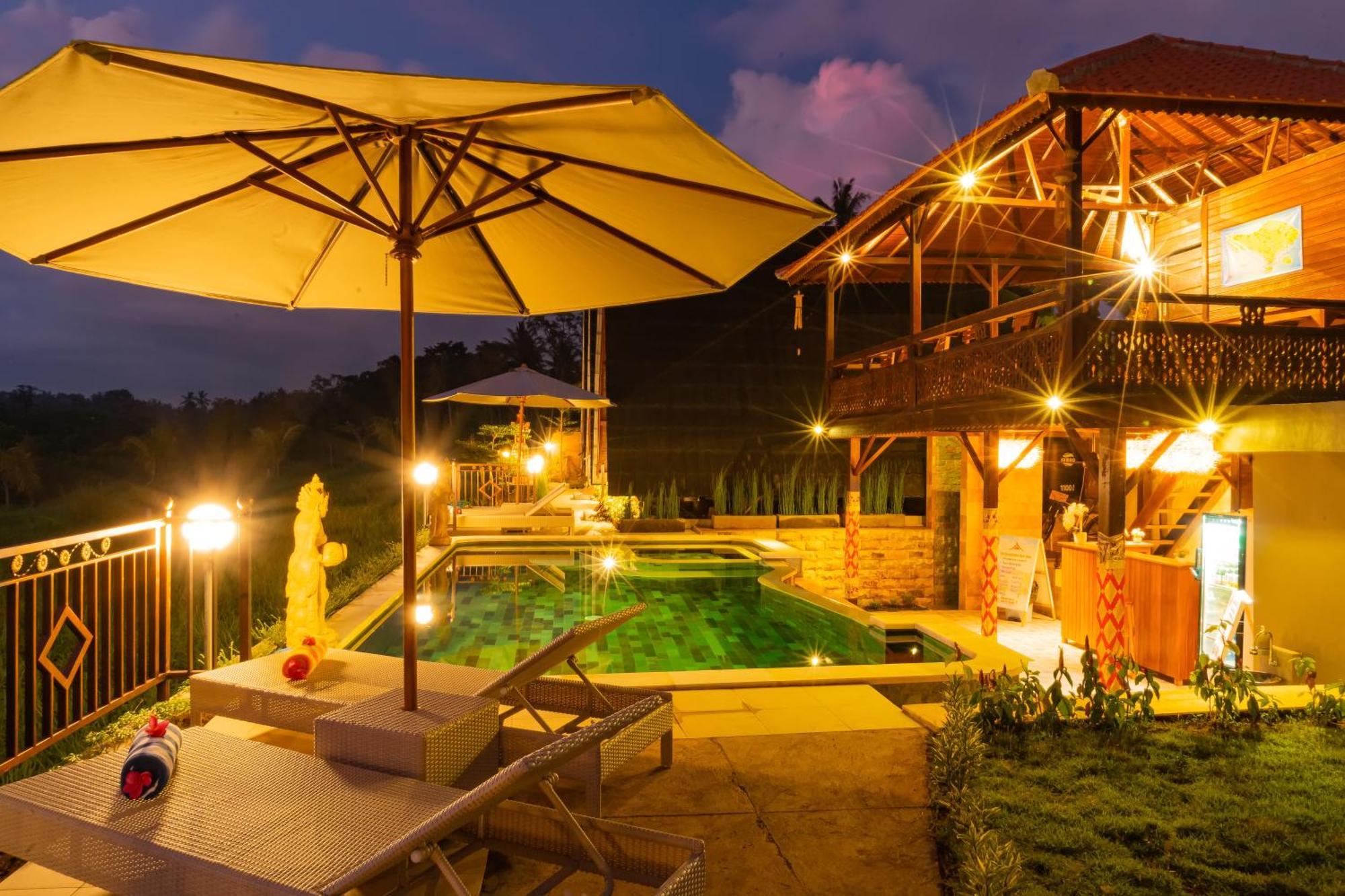 The Pyramid Ubud River Villas กีอันยาร์ ภายนอก รูปภาพ
