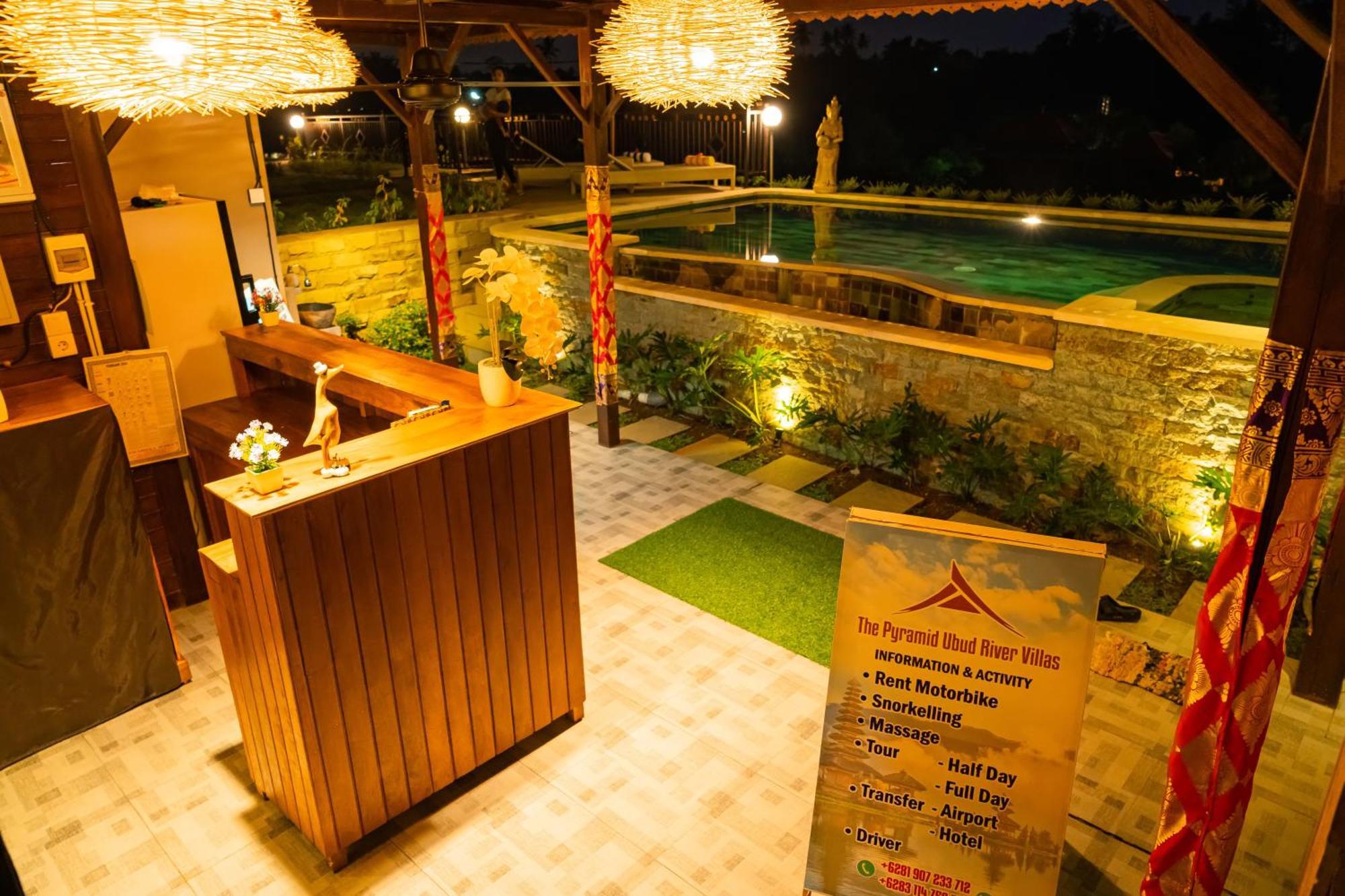 The Pyramid Ubud River Villas กีอันยาร์ ภายนอก รูปภาพ