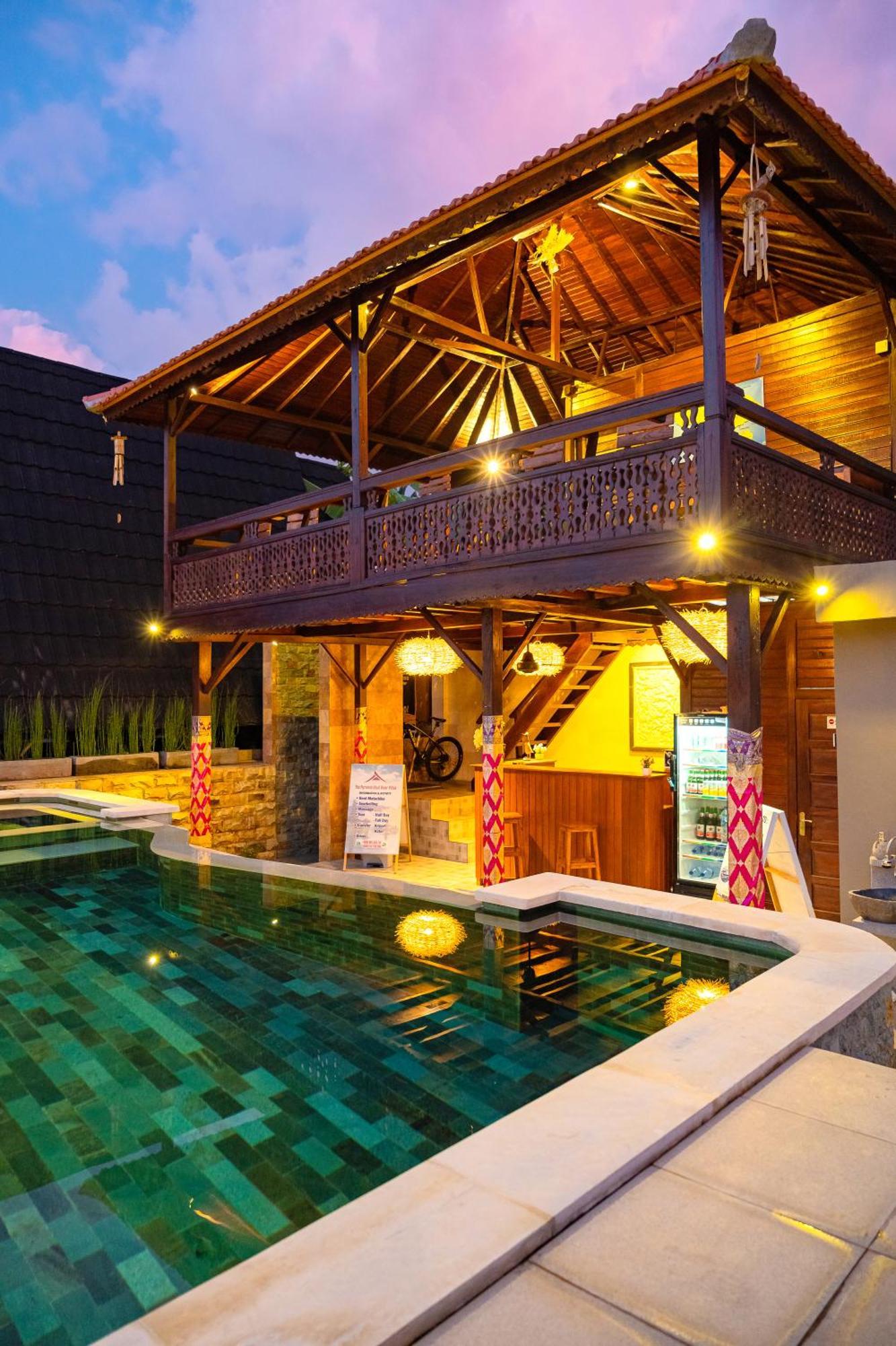 The Pyramid Ubud River Villas กีอันยาร์ ภายนอก รูปภาพ