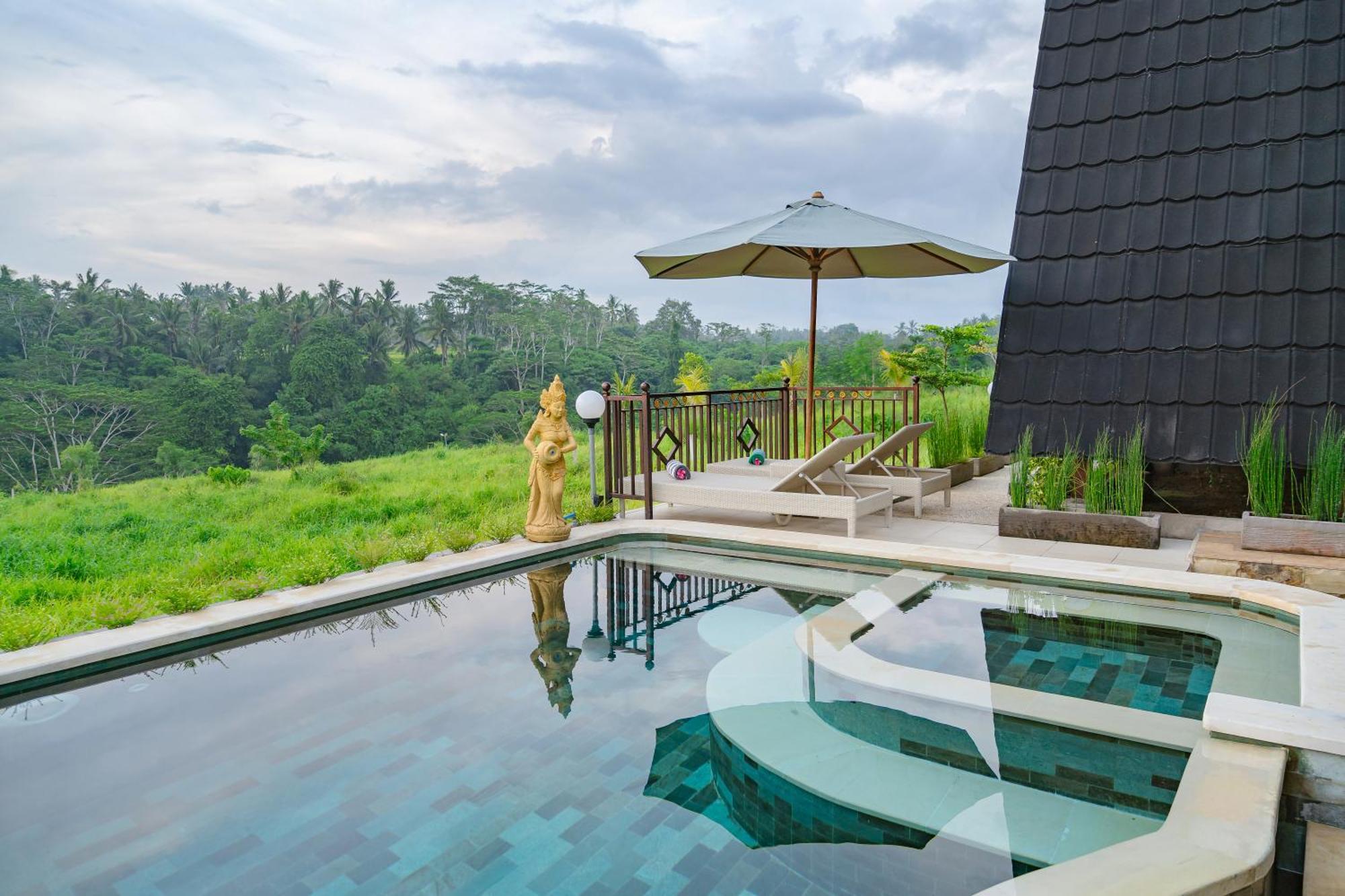 The Pyramid Ubud River Villas กีอันยาร์ ภายนอก รูปภาพ