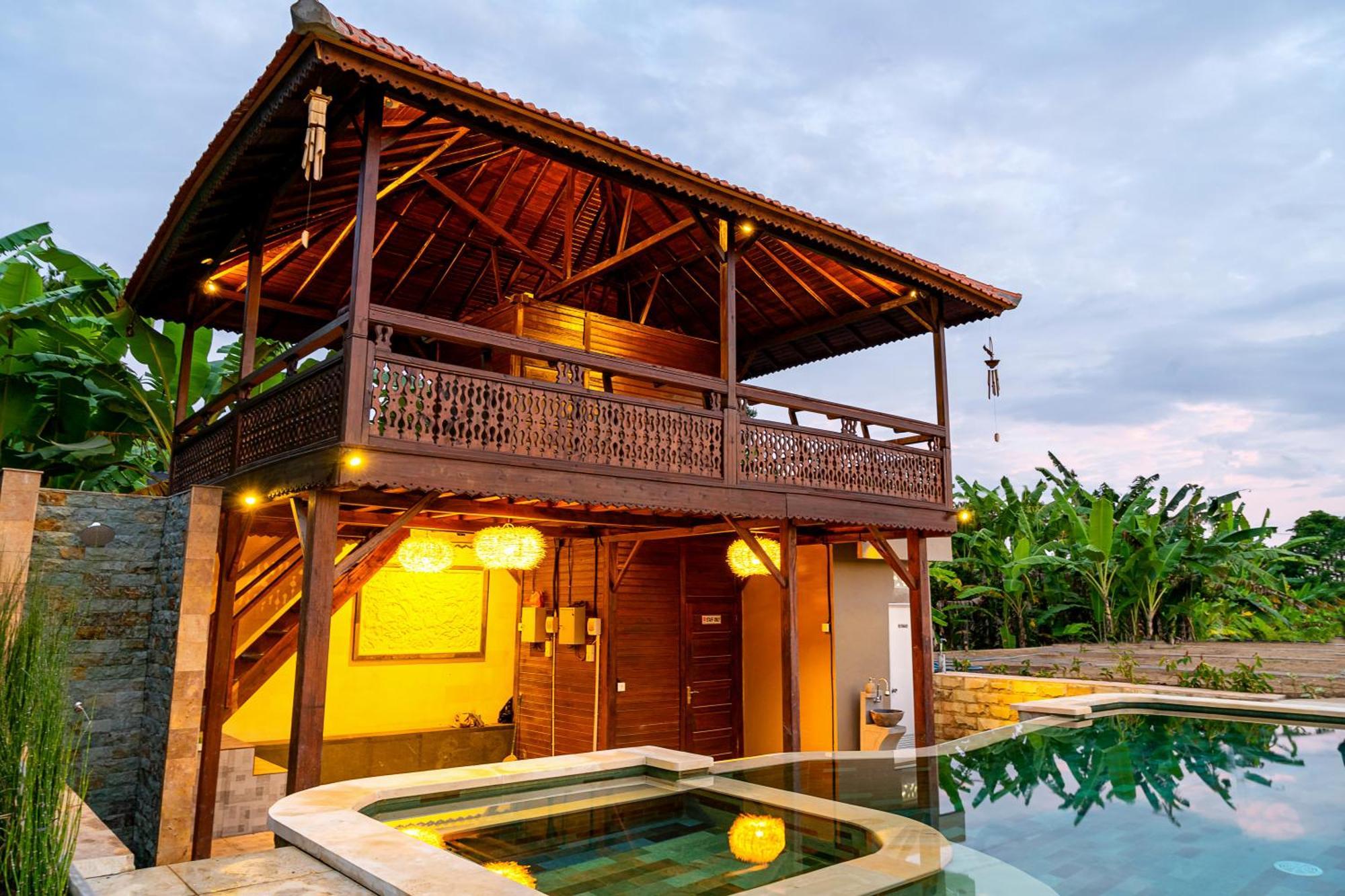 The Pyramid Ubud River Villas กีอันยาร์ ภายนอก รูปภาพ